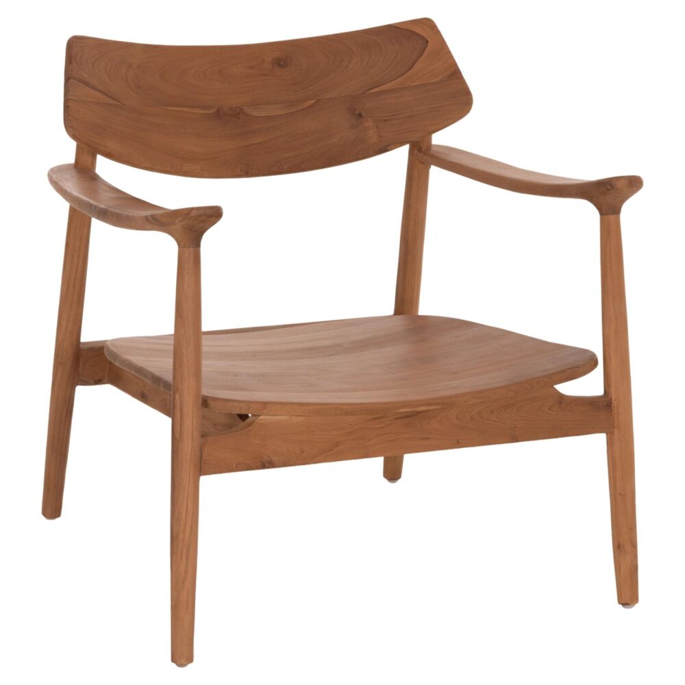 Πολυθρόνα Lounge RANGER C18255.01 Ξύλο Teak σε Φυσικό 70x73x73Υεκ. Πολυθρόνα Lounge RANGER C18255.01 Ξύλο Teak σε Φυσικό 70x73x73Υεκ.
