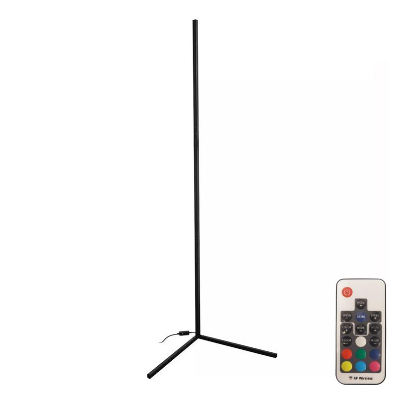 Φωτιστικό δαπέδου Nanek led μέταλλο μαύρο 30x30x120εκ Φωτιστικό δαπέδου Nanek led μέταλλο μαύρο 30x30x120εκ