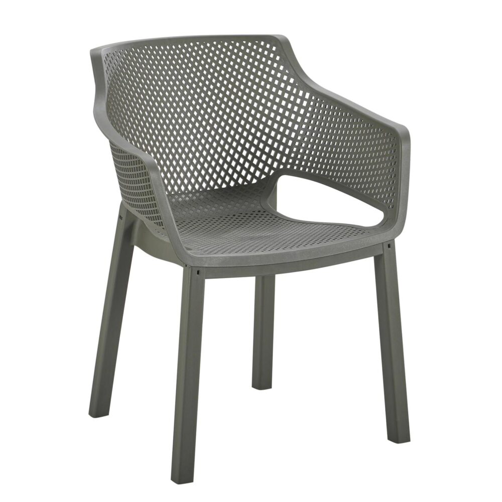 Καρέκλα Πολυθρόνα PEGGY C6368.05 Πολυπροπυλενίου Dark Olive Green 60x55x79Υεκ