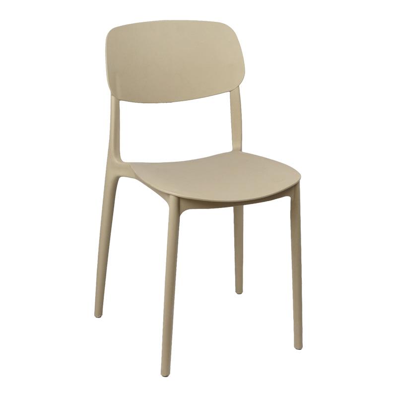 Καρέκλα Berdian στοιβαζόμενη pp σε cappuccino απόχρωση 38x49x79εκ Καρέκλα Berdian στοιβαζόμενη pp σε cappuccino απόχρωση 38x49x79εκ