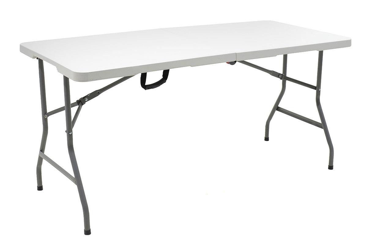 Τραπέζι catering Rodeo πτυσσόμενο-βαλίτσα λευκό 183x76x74εκ Τραπέζι catering Rodeo πτυσσόμενο-βαλίτσα λευκό 183x76x74εκ