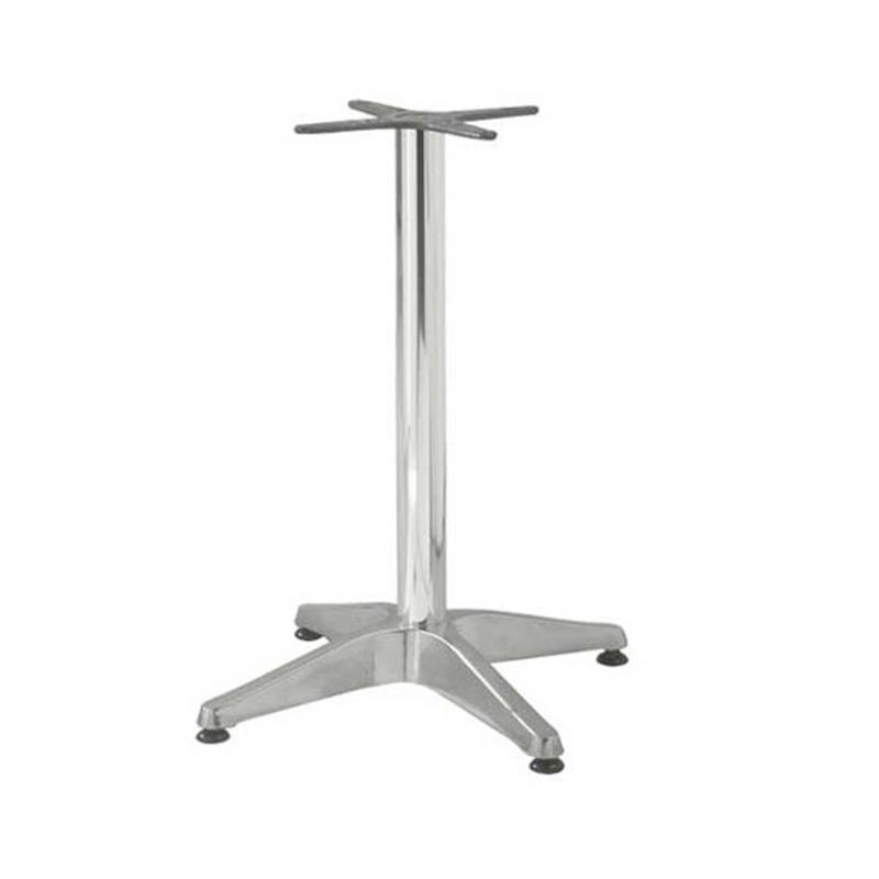 Βάση τραπεζιού Hip αλουμινίου τετράνυχη 58x58x72εκ Βάση τραπεζιού Hip αλουμινίου τετράνυχη 58x58x72εκ
