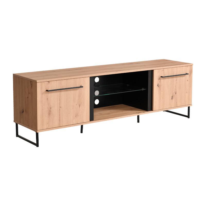 Έπιπλο Τηλεόρασης Sardinia TV 170 Artisan Oak - Μαύρο 170,5x42x54 εκ. Έπιπλο Τηλεόρασης Sardinia TV 170 Artisan Oak - Μαύρο 170,5x42x54 εκ.