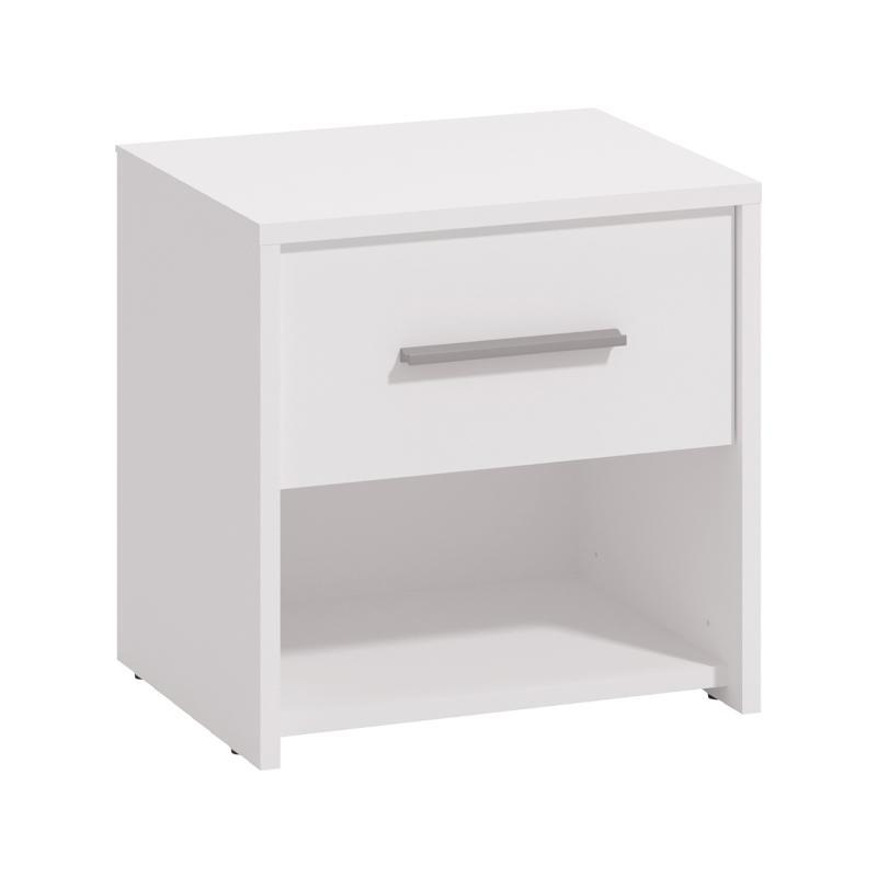 Σετ 2 Κομοδίνα Garona 2NO1F Λευκό 42x33x42 εκ. Σετ 2 Κομοδίνα Garona 2NO1F Λευκό 42x33x42 εκ.