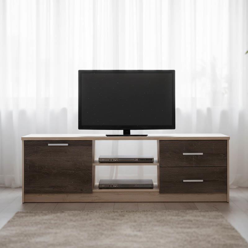 Έπιπλο τηλεόρασης OLYMPUS χρώμα castillo-toro 160x39,5x50,5εκ