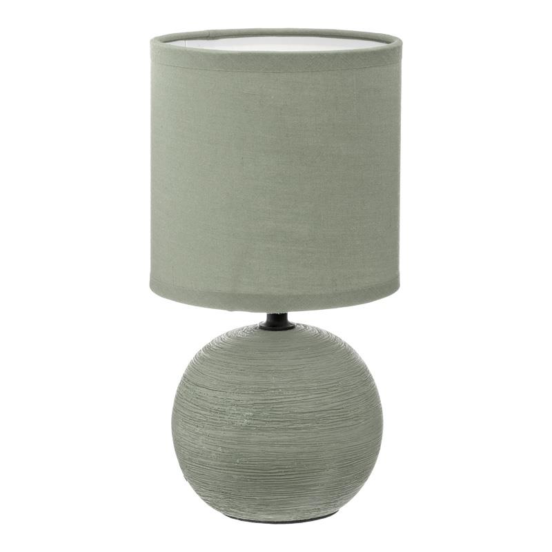 Επιτραπέζιο φωτιστικό PWL-1210 Ε14 60W κεραμικό χακί Φ13x25εκ Επιτραπέζιο φωτιστικό PWL-1210 Ε14 60W κεραμικό χακί Φ13x25εκ