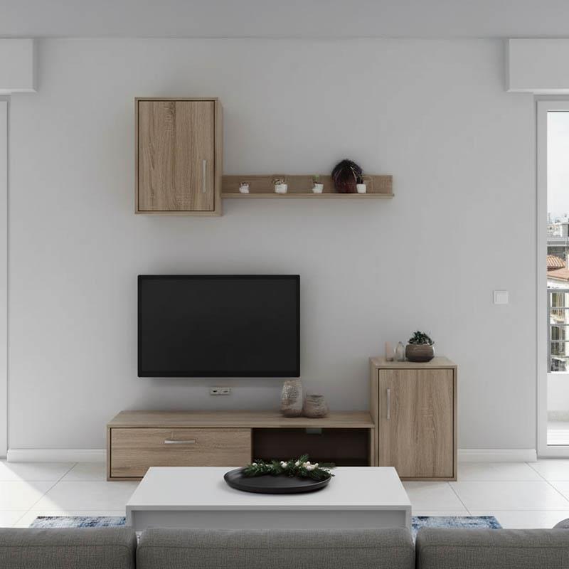 Σύνθεση σαλονιού Ranian μελαμίνης sonoma