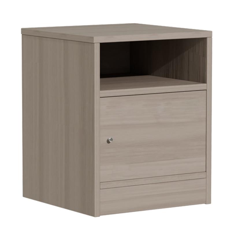 Κομοδίνο Foly με ένα ντουλάπι γκρι oak 40x40x50εκ Κομοδίνο Foly με ένα ντουλάπι γκρι oak 40x40x50εκ