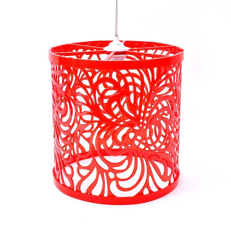 Φωτιστικό Dekolight Circle Κόκκινο 34x71x71 εκ.