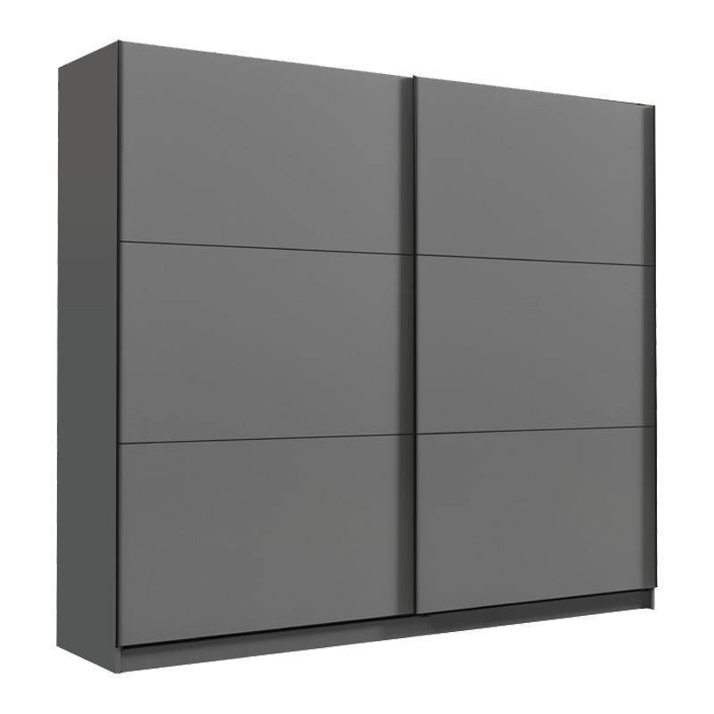 Ντουλάπα Sierra 220 Γκρί 217x62.5x210 εκ.