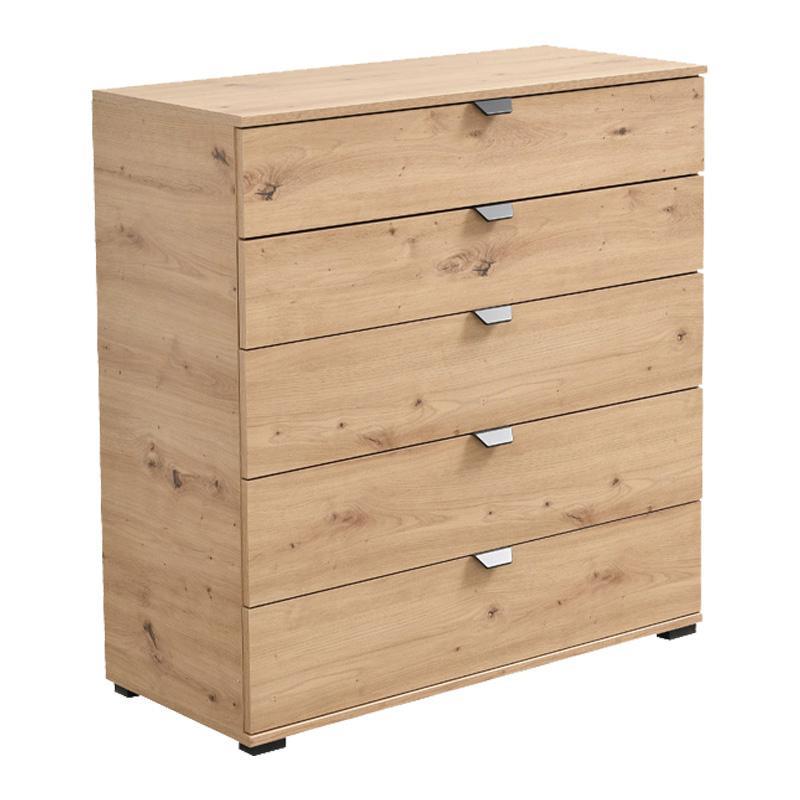 Κομότα - Συρταριέρα Duero 5F 90 Artisan Oak 90x40x95 εκ.