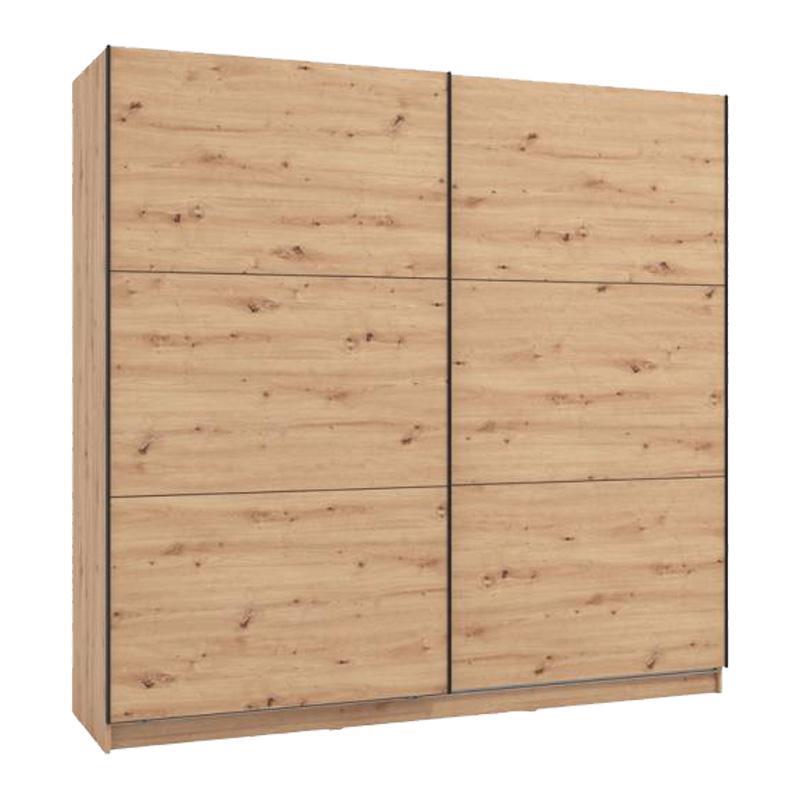 Ντουλάπα Sierra 220 Artisan Oak 217x62.5x210 εκ.