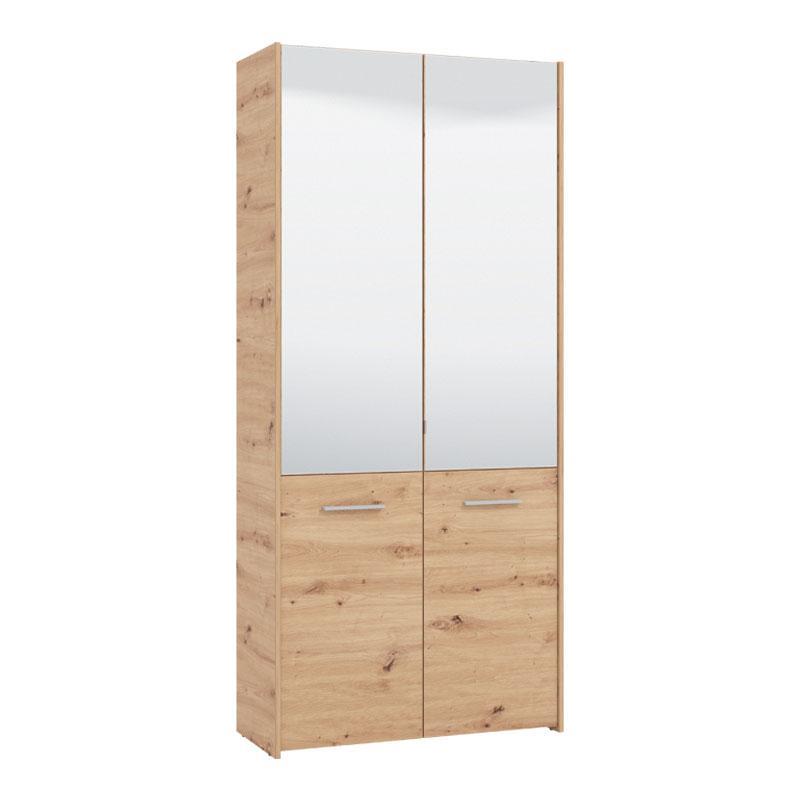 Παπουτσοθήκη Menorca 2K 2OG Artisan Oak 89,5x37,5x199 εκ. Παπουτσοθήκη Menorca 2K 2OG Artisan Oak 89,5x37,5x199 εκ.