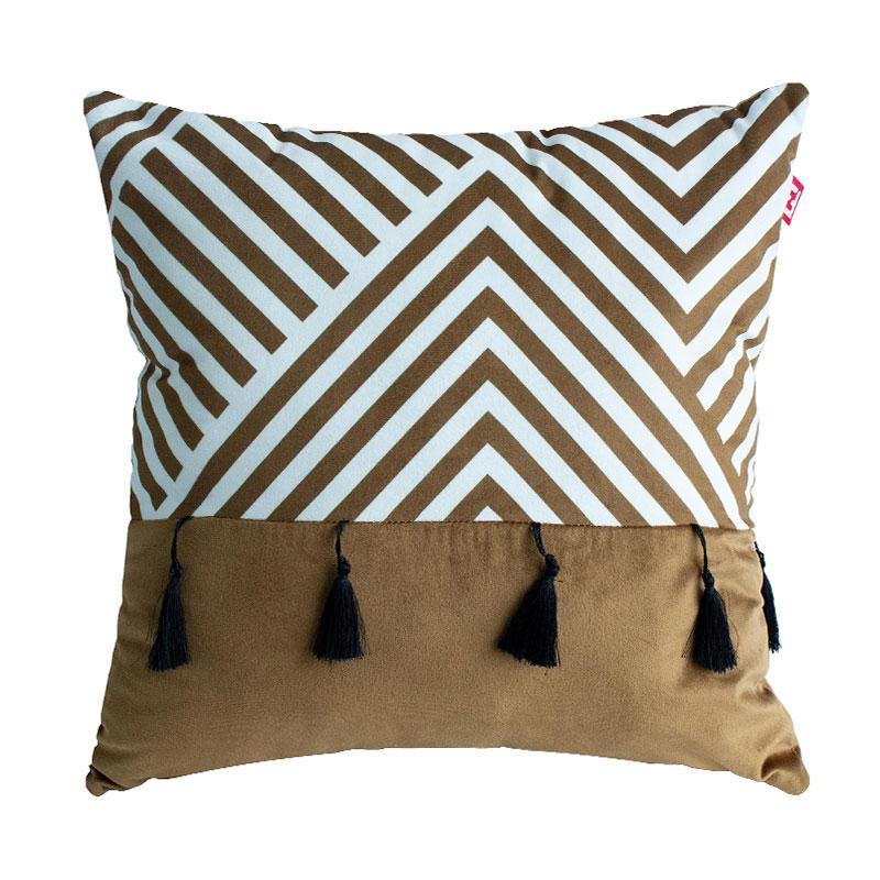 ΜΑΞΙΛΑΡΙ Fylliana 277 ΚΑΦΕ ΥΦΑΣΜΑ 45x45εκ ΜΑΞΙΛΑΡΙ Fylliana 277 ΚΑΦΕ ΥΦΑΣΜΑ 45x45εκ