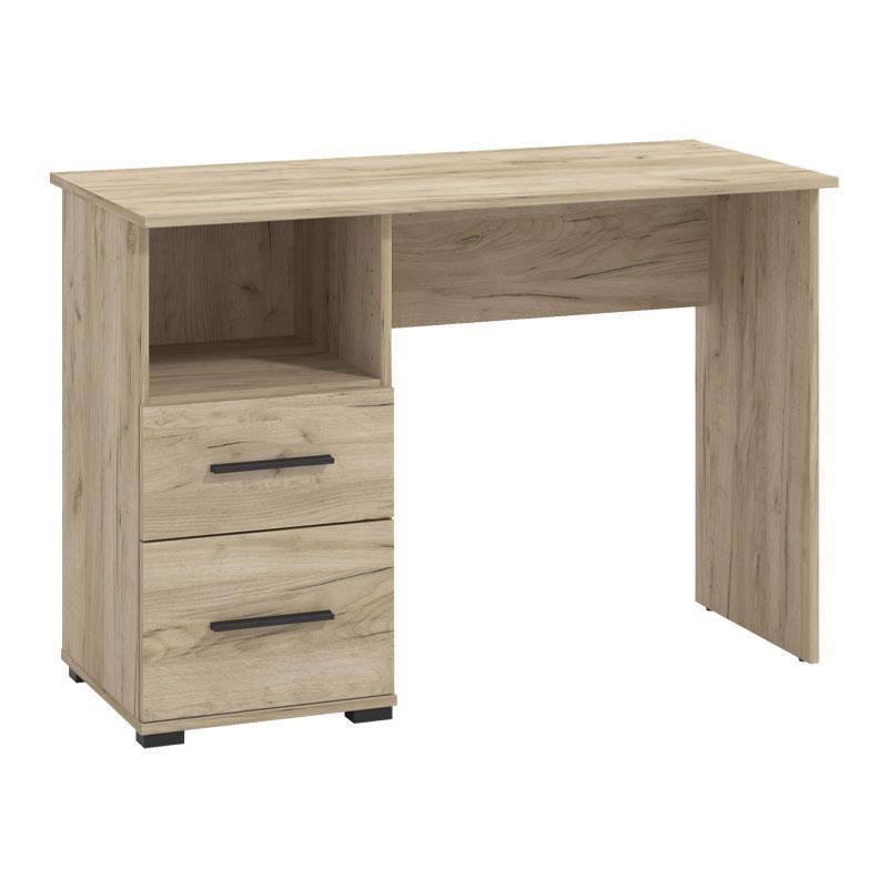 Γραφείο POLET 2F Γκρί Δρύς 110x50x75,5 εκ.