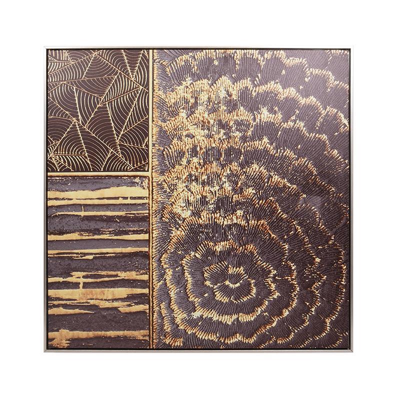 ΚΑΔΡΟ Fylliana 7903 ΜΠΕΖ-ΚΑΦΕ ΧΡΩΜΑ 80x3x80εκ ΚΑΔΡΟ Fylliana 7903 ΜΠΕΖ-ΚΑΦΕ ΧΡΩΜΑ 80x3x80εκ