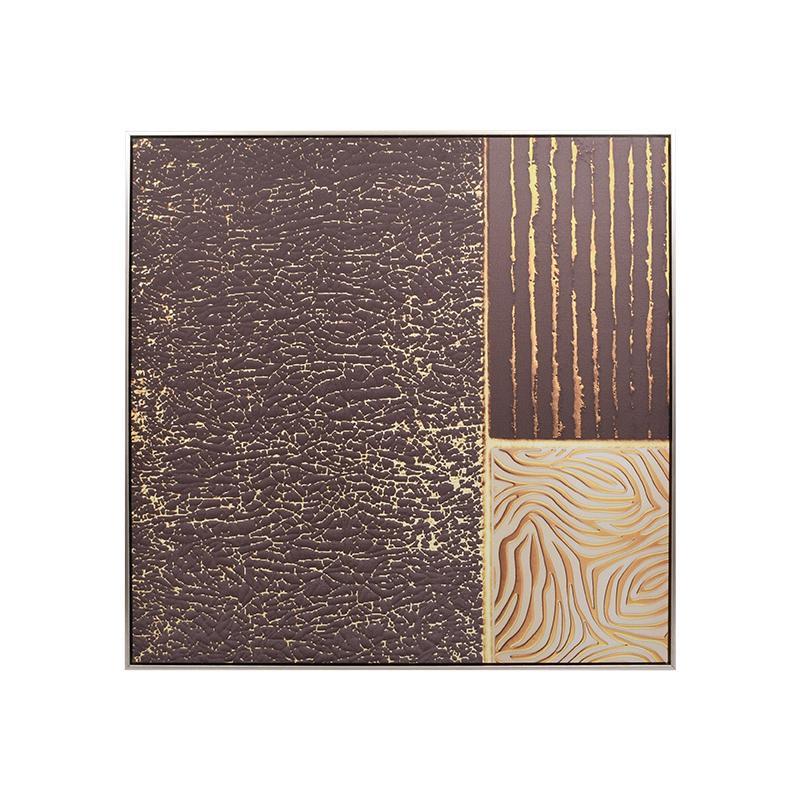 ΚΑΔΡΟ Fylliana 7904 ΜΠΕΖ-ΚΑΦΕ ΧΡΩΜΑ 80x3x80εκ ΚΑΔΡΟ Fylliana 7904 ΜΠΕΖ-ΚΑΦΕ ΧΡΩΜΑ 80x3x80εκ