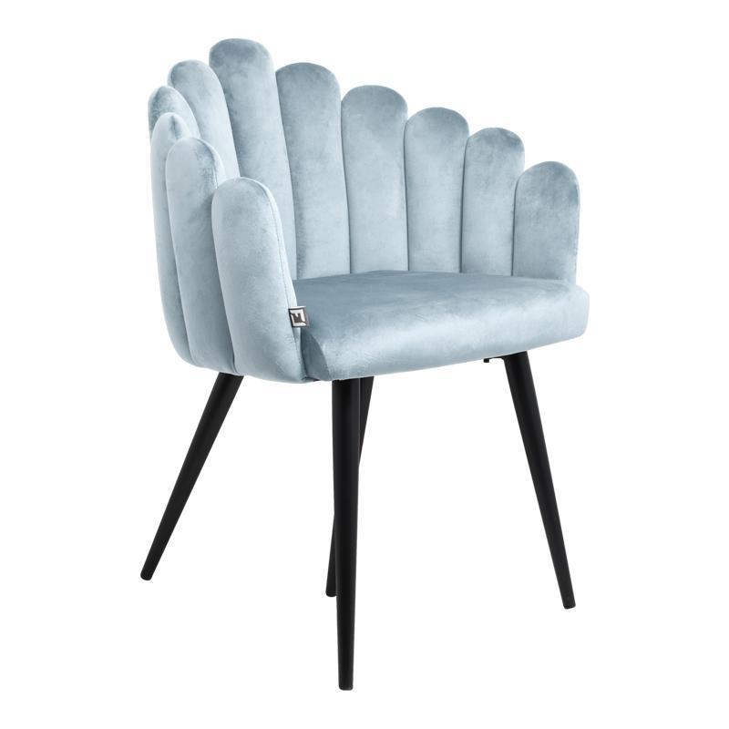 Καρέκλα Τραπεζαρίας 1937 Fylliana Σιέλ με Μεταλλικά πόδια 64x60x84εκ. Καρέκλα Τραπεζαρίας 1937 Fylliana Σιέλ με Μεταλλικά πόδια 64x60x84εκ.