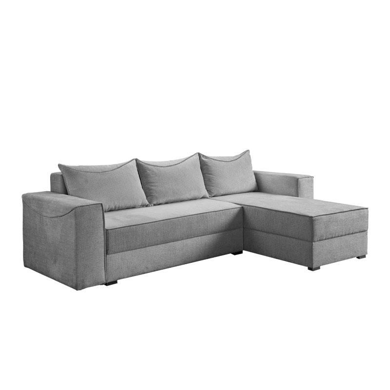 Γωνιακός Καναπές - Κρεβάτι Luna Γκρί 276x175x83 εκ. Γωνιακός Καναπές - Κρεβάτι Luna Γκρί 276x175x83 εκ.