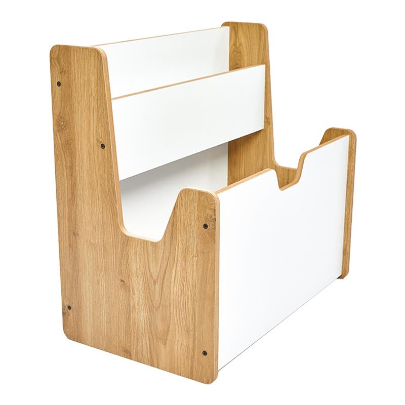 Ραφιέρα Crane φυσικό-λευκό mdf 57x34x55εκ Ραφιέρα Crane φυσικό-λευκό mdf 57x34x55εκ