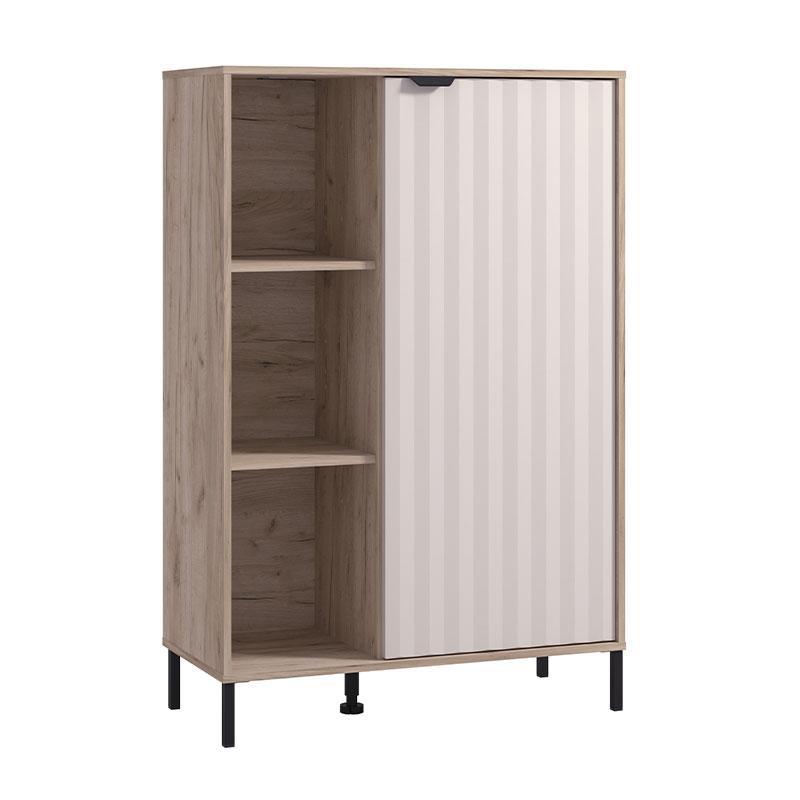 Βιτρίνα Vandea 2K POP Cashmere - Γκρί Δρύς 87x40x131 εκ. Βιτρίνα Vandea 2K POP Cashmere - Γκρί Δρύς 87x40x131 εκ.