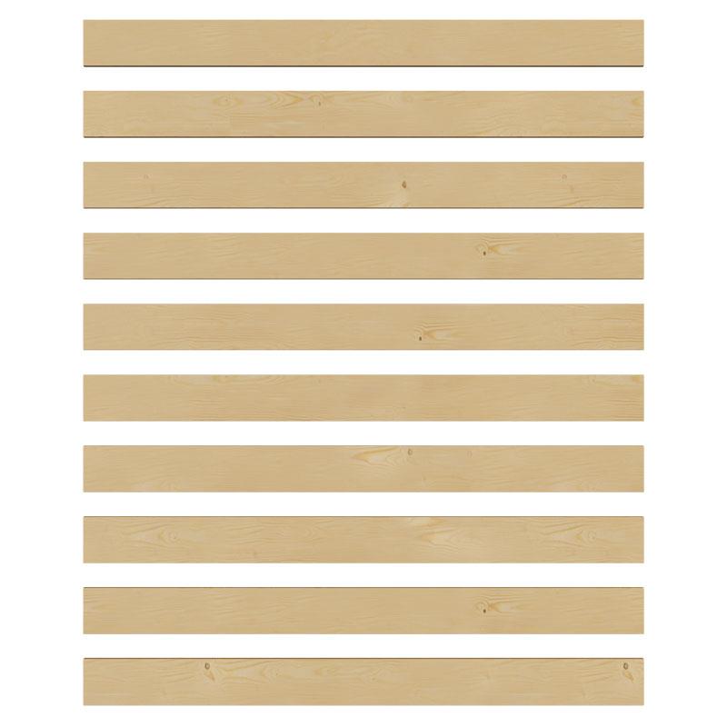 Κρεβατόξυλα σετ 10τεμ για κρεβάτια Comcie/Elencia/Monakol/Canter 160x200εκ