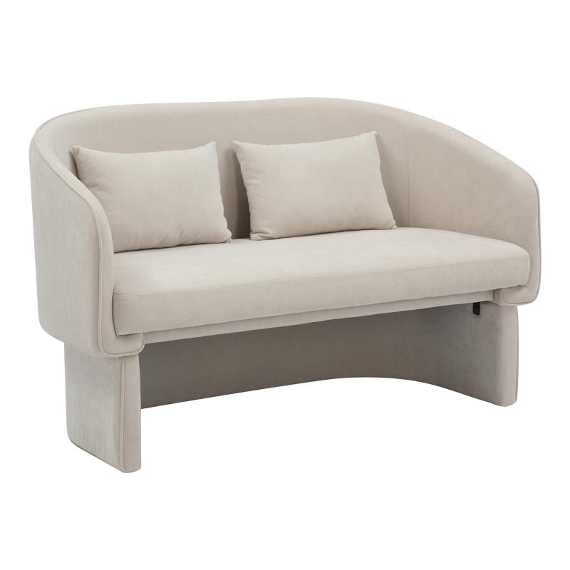 Καναπές διθέσιος Playmob ύφασμα σε μπεζ απόχρωση 65x128x79εκ Καναπές διθέσιος Playmob ύφασμα σε μπεζ απόχρωση 65x128x79εκ