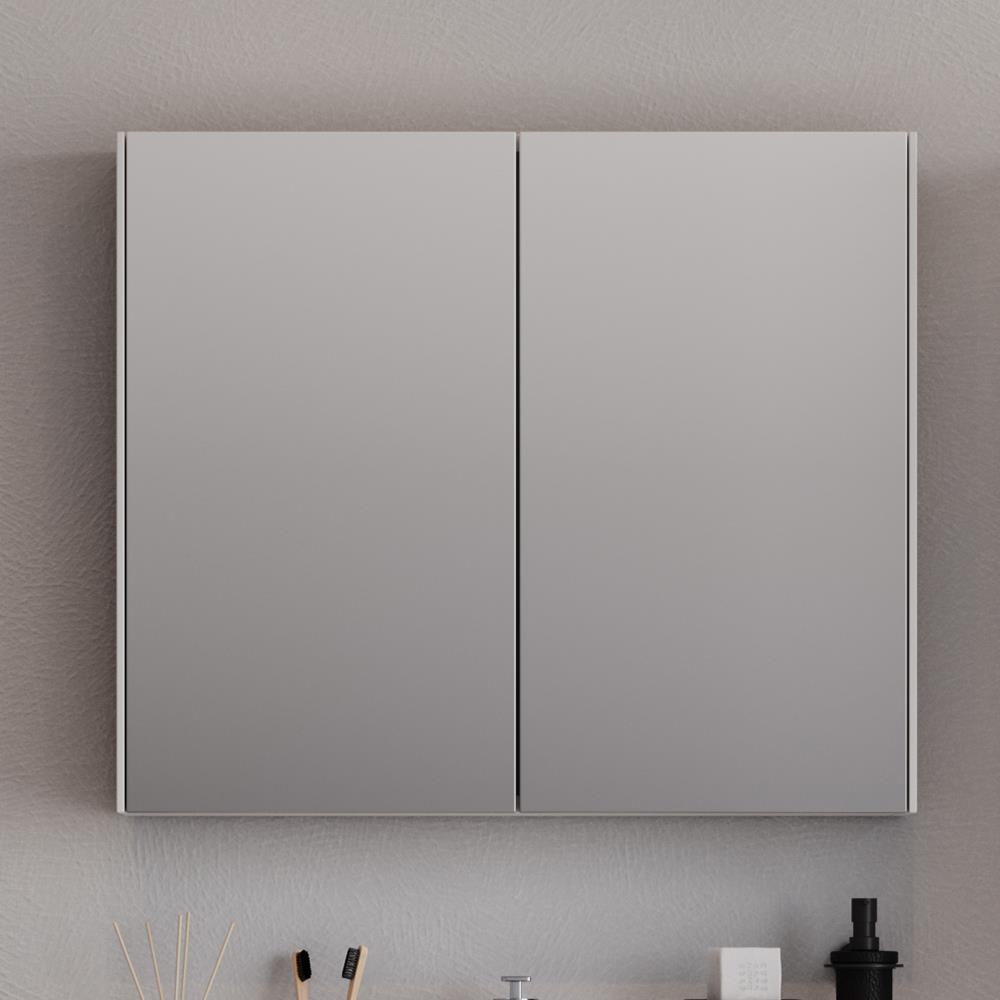 Καθρέπτης μπάνιου MALAGA 80 Λευκό 80x13.5x68 εκ. Καθρέπτης μπάνιου MALAGA 80 Λευκό 80x13.5x68 εκ.