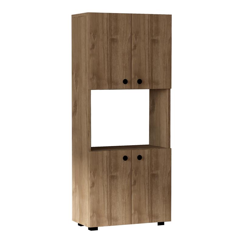 Ντουλάπα κουζίνας Guzel σε καρυδί απόχρωση 60x31.4x140εκ Ντουλάπα κουζίνας Guzel σε καρυδί απόχρωση 60x31.4x140εκ