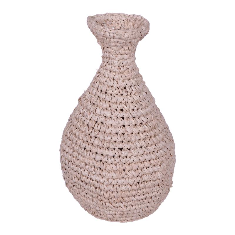 Βάζο Sannery I Inart sisal σε φυσική απόχρωση Φ20x32εκ Βάζο Sannery I Inart sisal σε φυσική απόχρωση Φ20x32εκ