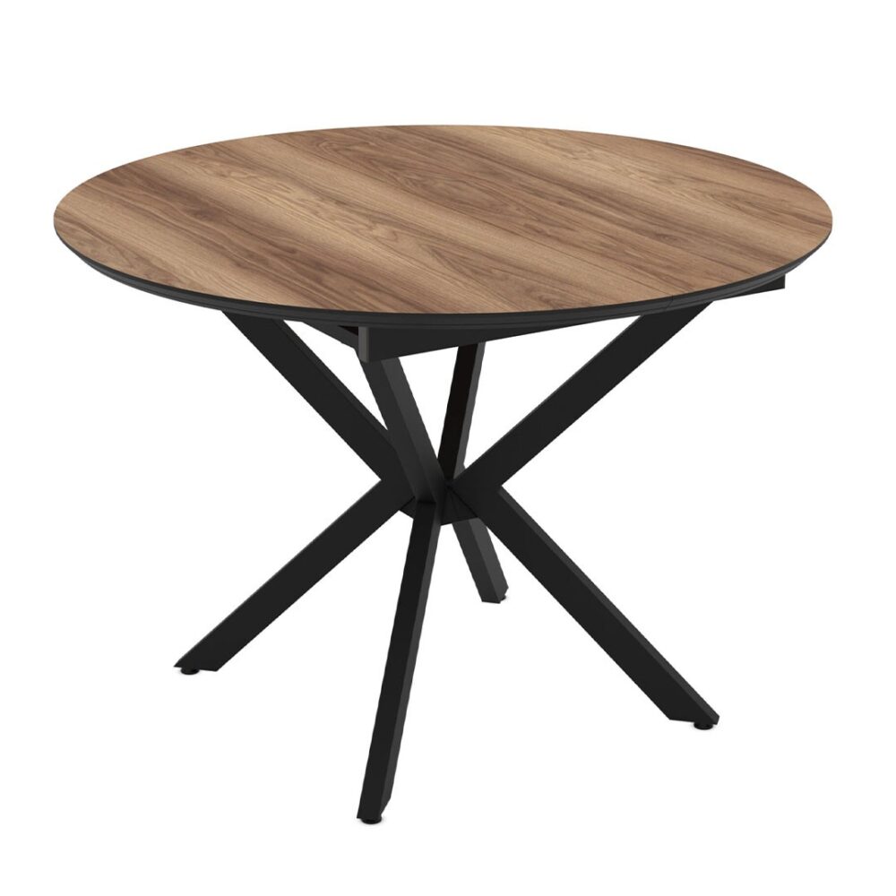 Τραπέζι Δείπνου OREO Στρόγγυλο Επεκτεινόμενο