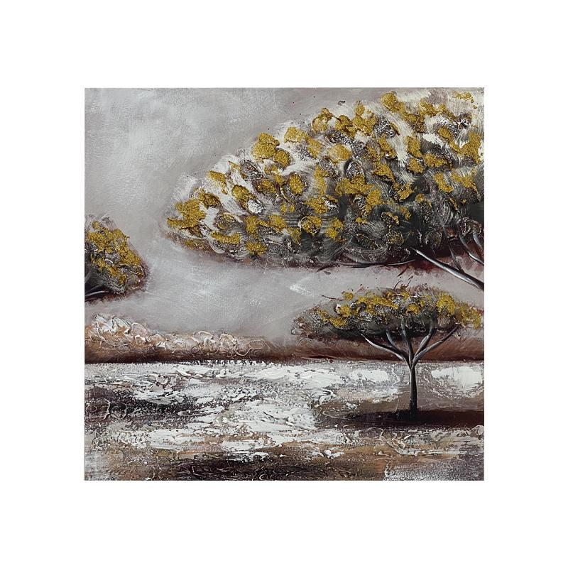 ΠΙΝΑΚΑΣ Fylliana TREE 3210 ΣΕ ΚΑΜΒΑ ΜΕ ΞΥΛΙΝΟ ΠΛΑΙΣΙΟ 60*2.3*60 sls