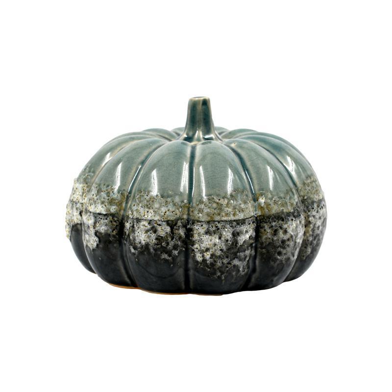 ΚΕΡΑΜΙΚΟ ΔΙΑΚΟΣΜΗΤΙΚΟ Fylliana Pumpkin ΠΡΑΣΙΝΟ-ΓΚΡΙ ΧΡΩΜΑ 15x10εκ ΚΕΡΑΜΙΚΟ ΔΙΑΚΟΣΜΗΤΙΚΟ Fylliana Pumpkin ΠΡΑΣΙΝΟ-ΓΚΡΙ ΧΡΩΜΑ 15x10εκ