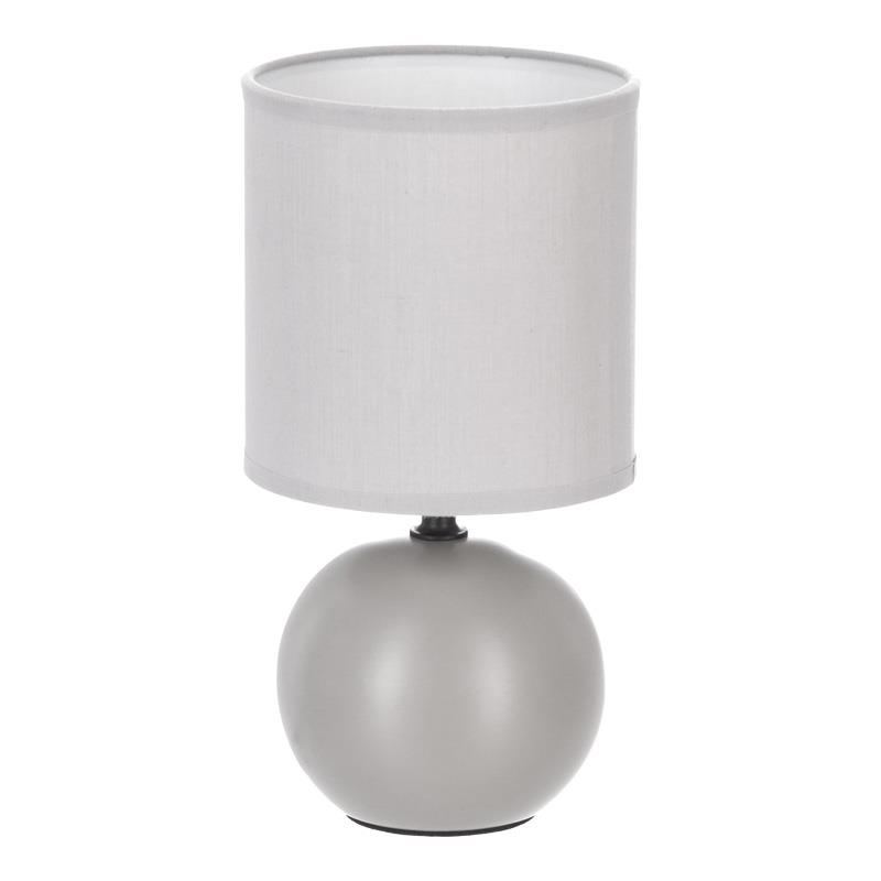 Επιτραπέζιο φωτιστικό PWL-1210 Ε14 κεραμικό σε γκρι απόχρωση Φ13x25εκ Επιτραπέζιο φωτιστικό PWL-1210 Ε14 κεραμικό σε γκρι απόχρωση Φ13x25εκ