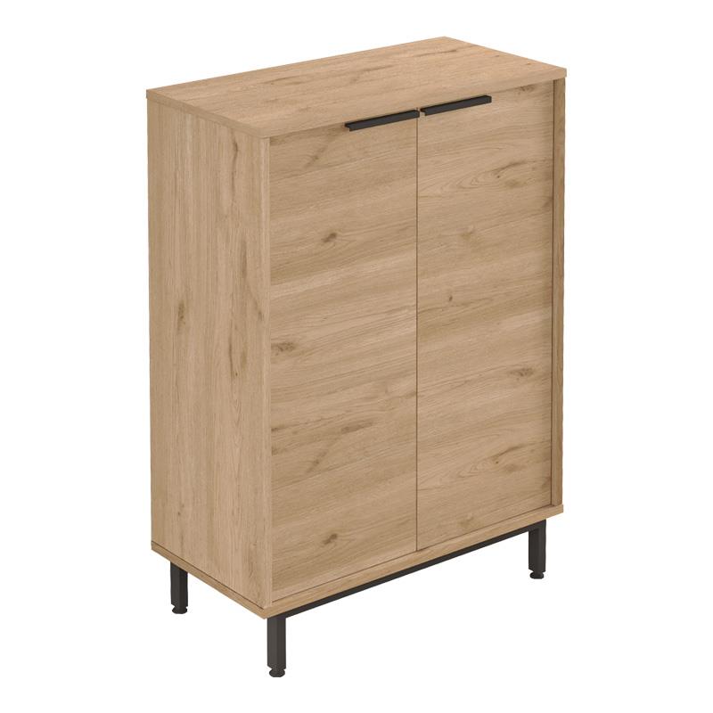 Παπουτσοθήκη Kinga 5 ραφιών φυσικό 72x35,5x105,6 εκ.