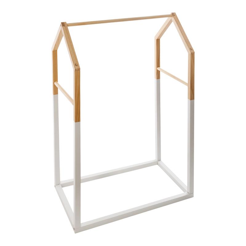 Παιδική κρεμάστρα Holen ξύλο πεύκου φυσικό - λευκό 60x37x100 εκ. Παιδική κρεμάστρα Holen ξύλο πεύκου φυσικό - λευκό 60x37x100 εκ.