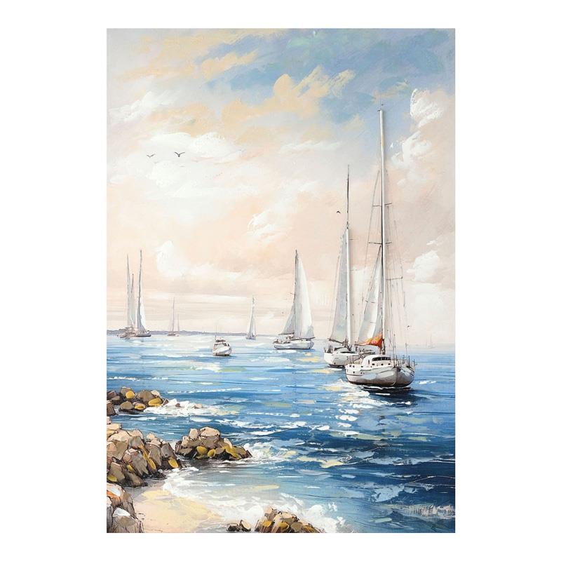 Πίνακας σε Καμβά Sailsy Inart 70x3x100εκ. Πίνακας σε Καμβά Sailsy Inart 70x3x100εκ.