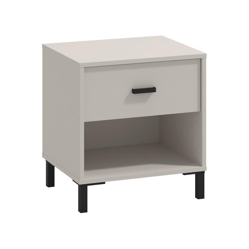 Κομοδίνο SALONA NO1F Cashmere 48x40x52εκ. Κομοδίνο SALONA NO1F Cashmere 48x40x52εκ.