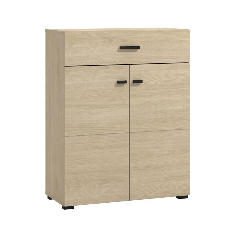 Έπιπλο εισόδου - Χωλ RATHLIN 2K1F2V Light port oak 77x35x98εκ.