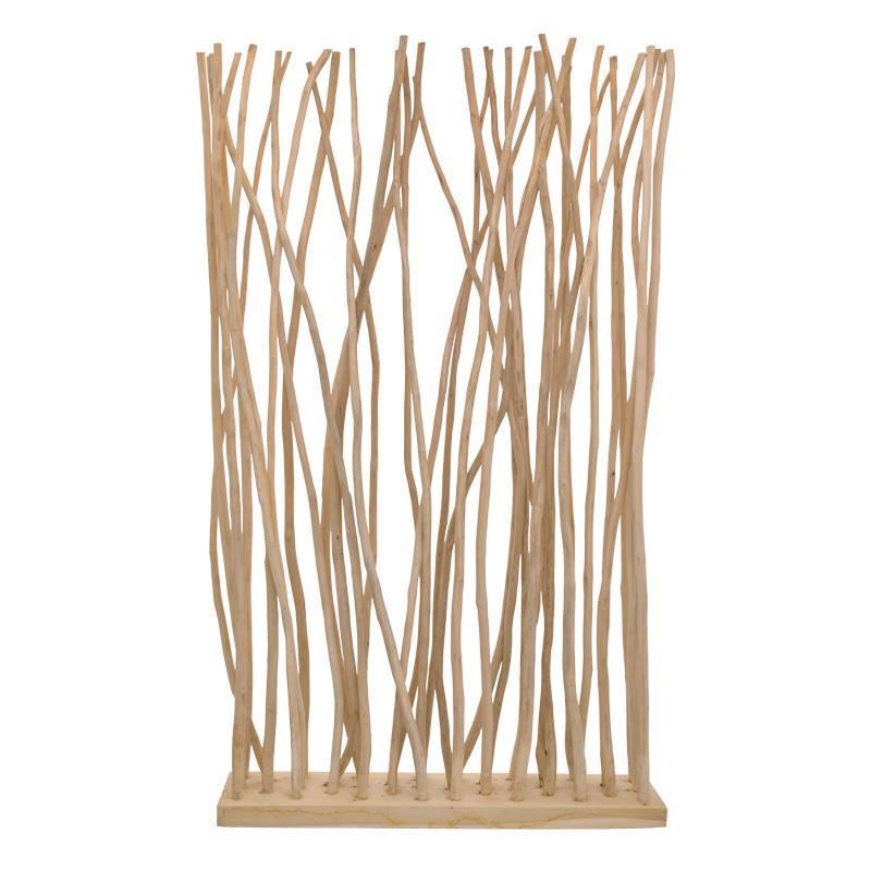 Διακοσμητικό Δαπέδου Barbin Ξύλο Teak - Suar σε Φυσικό χρώμα 120x25x200εκ. Διακοσμητικό Δαπέδου Barbin Ξύλο Teak - Suar σε Φυσικό χρώμα 120x25x200εκ.