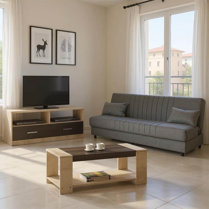 Φοιτητικό πακέτο επίπλων σαλονιού Living σετ 3 τμχ
