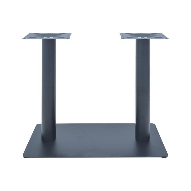 Βάση τραπεζιού Givosa μεταλλική σε Μαύρο 70x40x72εκ.