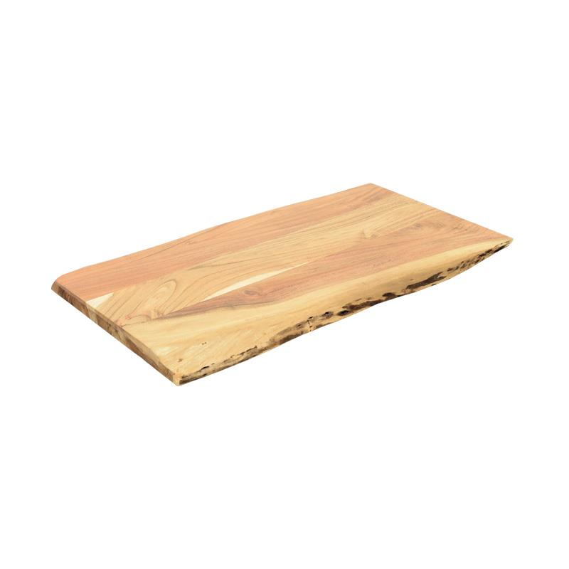 Επιφάνεια τραπεζιού Pozier μασίφ ξύλο ακακίας σε φυσική απόχρωση 160x90x4εκ Επιφάνεια τραπεζιού Pozier μασίφ ξύλο ακακίας σε φυσική απόχρωση 160x90x4εκ