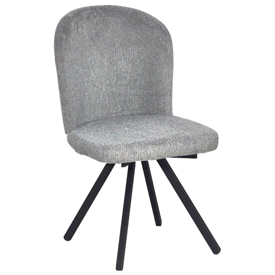 Καρέκλα Τραπεζαρίας BARKA Ύφασμα Γκρι 50x60x87εκ. Καρέκλα Τραπεζαρίας BARKA Ύφασμα Γκρι 50x60x87εκ.