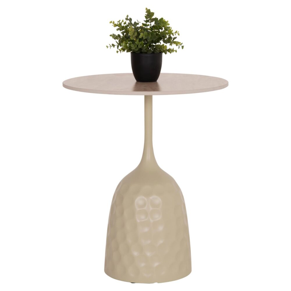 Τραπεζάκι σαλονιού LONGSTEM C18317.04 Σαμπανί Βάση - Κεραμικό Top Travertine Stone Φ50x60εκ. Τραπεζάκι σαλονιού LONGSTEM C18317.04 Σαμπανί Βάση - Κεραμικό Top Travertine Stone Φ50x60εκ.