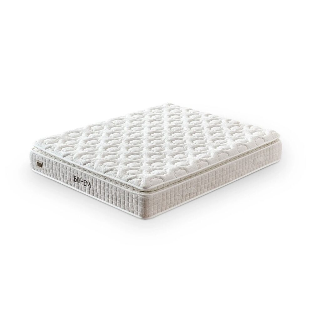 Ορθοπεδικό στρώμα BOHEM Διπλό Μπέζ 160x200εκ.