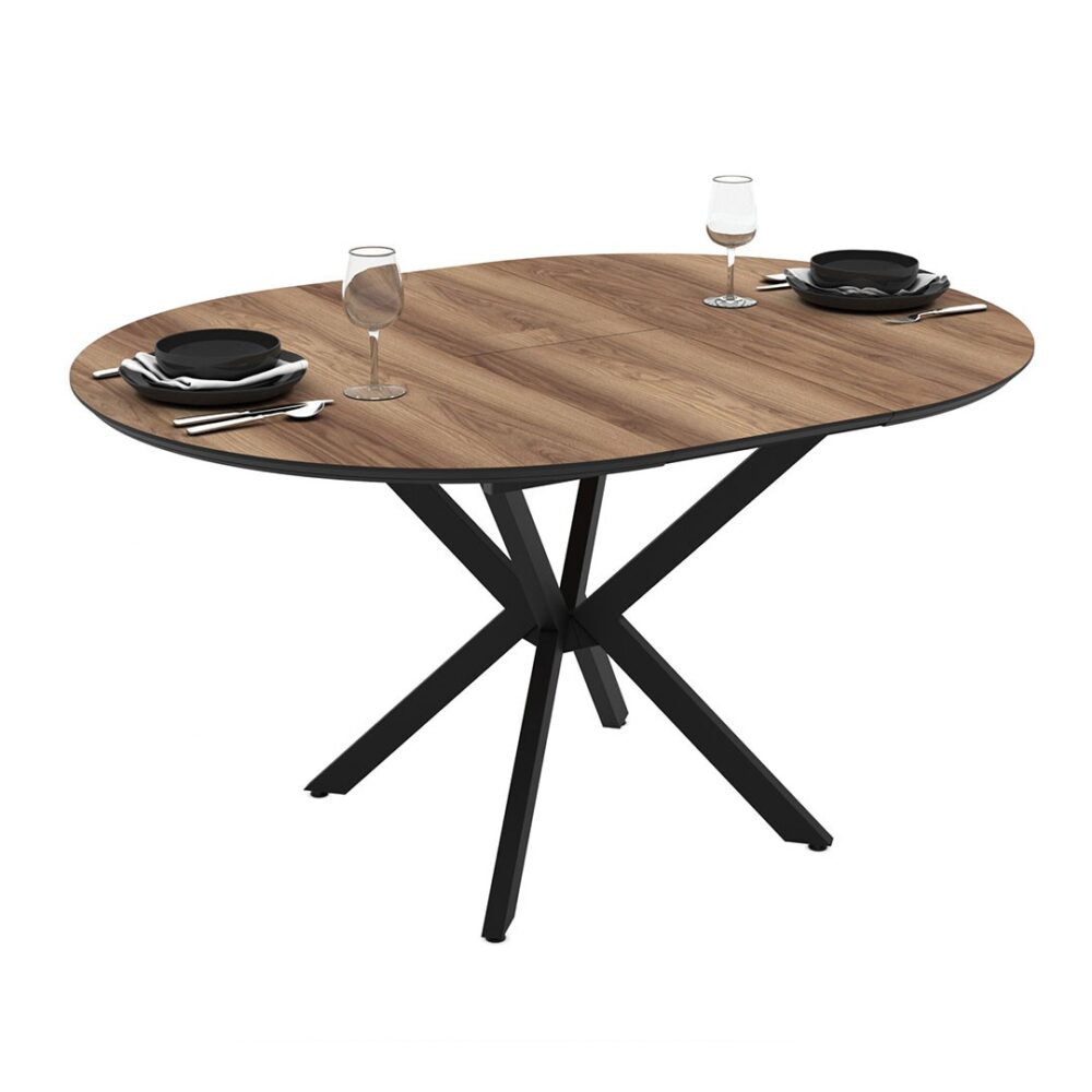 Τραπέζι DOBOK Στρόγγυλο Επεκτεινόμενο 110(+35)x110x77εκ. Τραπέζι DOBOK Στρόγγυλο Επεκτεινόμενο 110(+35)x110x77εκ.