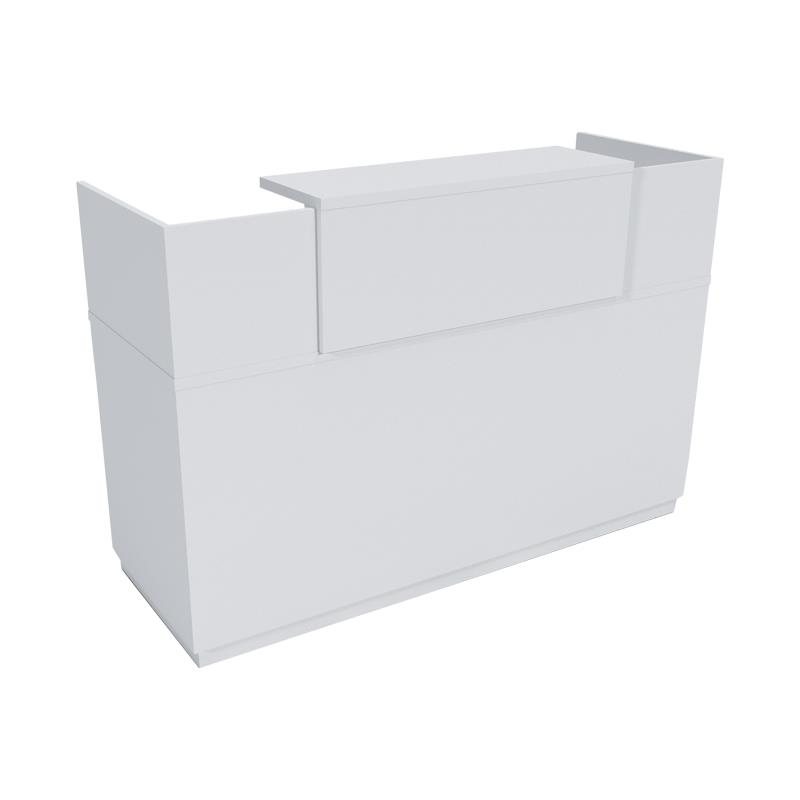 Γραφείο reception Lotus σε λευκή απόχρωση 140x70x110εκ Γραφείο reception Lotus σε λευκή απόχρωση 140x70x110εκ