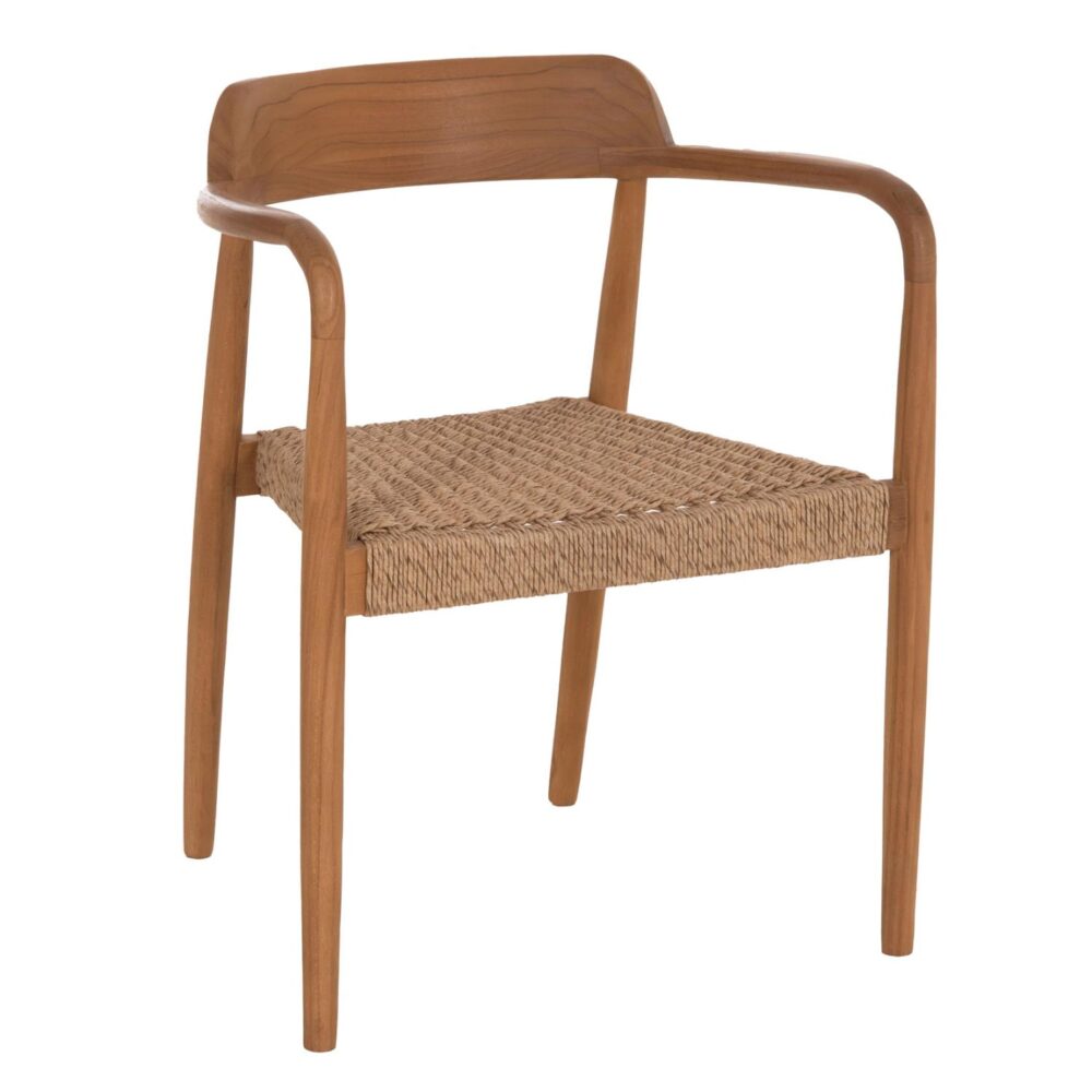 Καρέκλα Πολυθρόνα ROBBY από Ξύλο Teak και Σχοινί VIRO σε Φυσικό 55x50x71Υεκ. Καρέκλα Πολυθρόνα ROBBY από Ξύλο Teak και Σχοινί VIRO σε Φυσικό 55x50x71Υεκ.