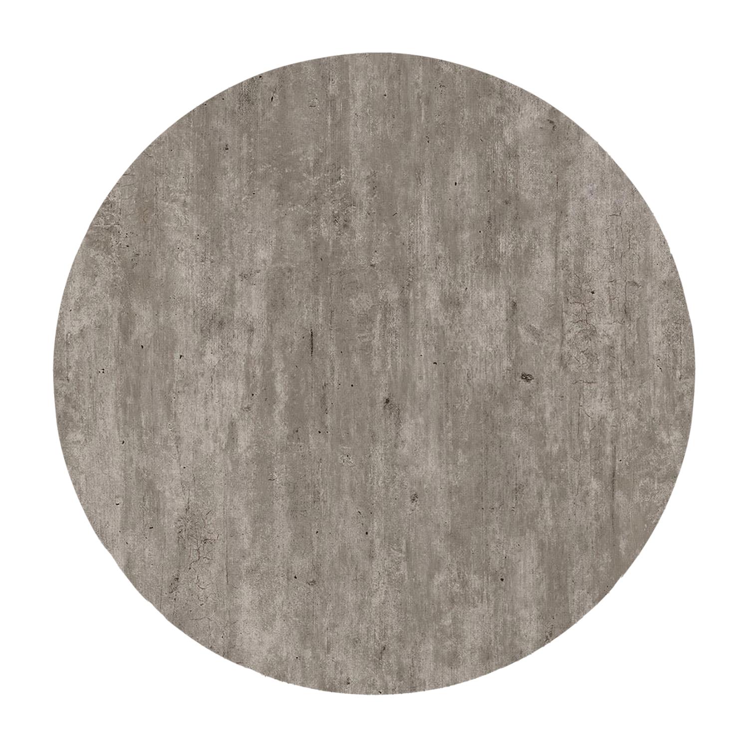 Επιφάνεια Τραπεζιού C6351.37 HPL Στρόγγυλη Concrete απόχρωση Φ120εκ.